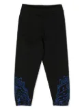 Marcelo Burlon County Of Milan Kids Fluid Wings cotton track pants - Black