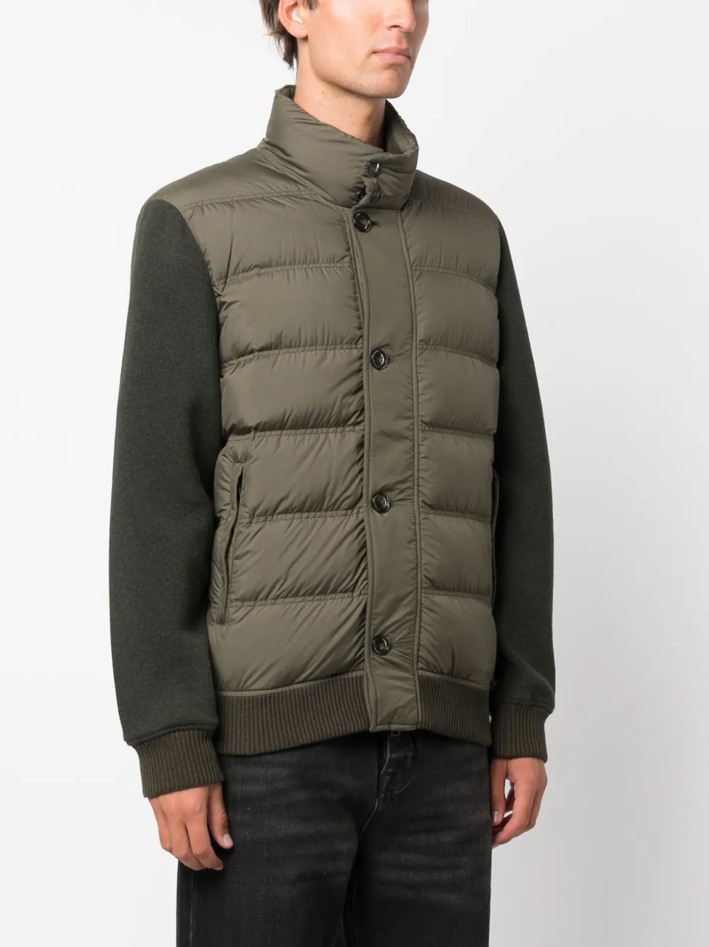 Woolrich Gewatteerd donsjack Groen