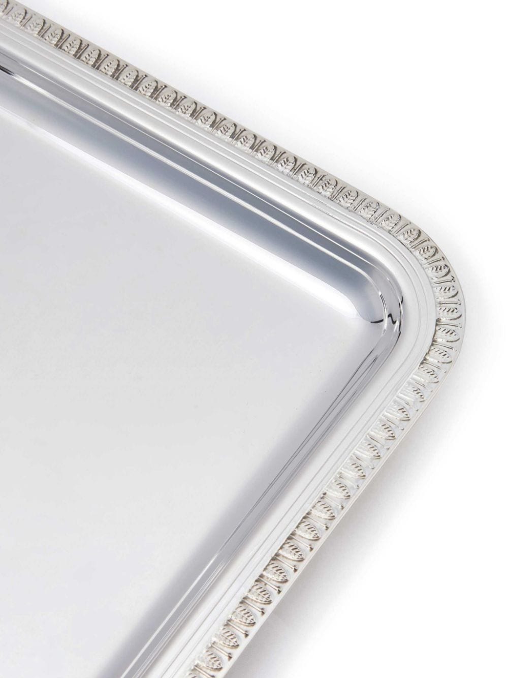 Image 2 of Christofle Malmaison rectangular tray