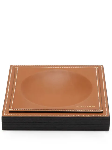 Ralph Lauren Home set Brennan Leather-Teak de 15.9 cm
