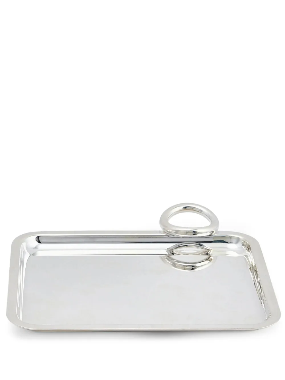 Christofle Vertigo Rectangle-shape Tray In Silver