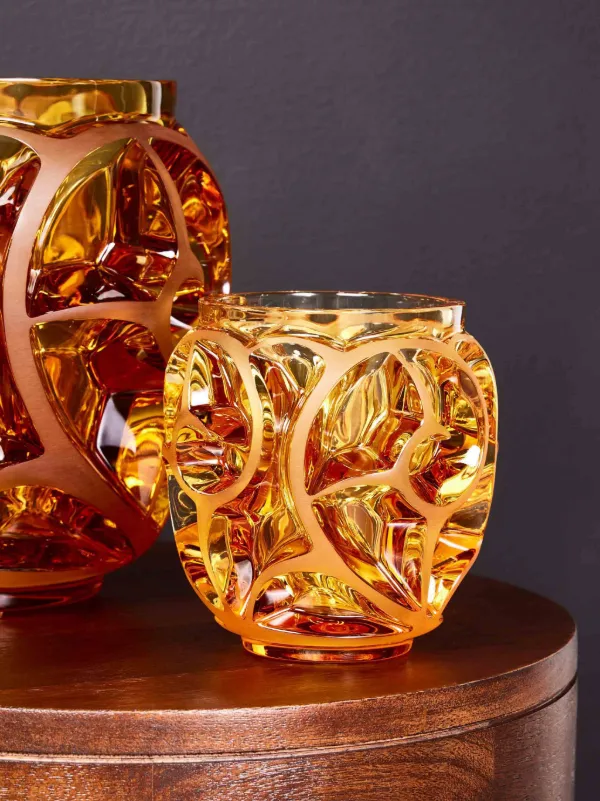 Lalique Tourbillons Crystal Vase (13cm) - Farfetch