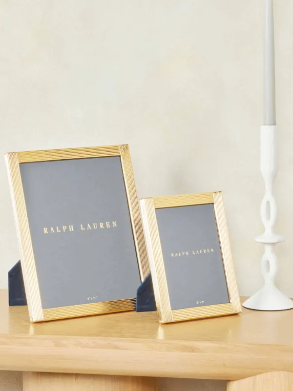 Ralph Lauren Home Luke フォトフレーム 11.5 x 14.5cm | ゴールド