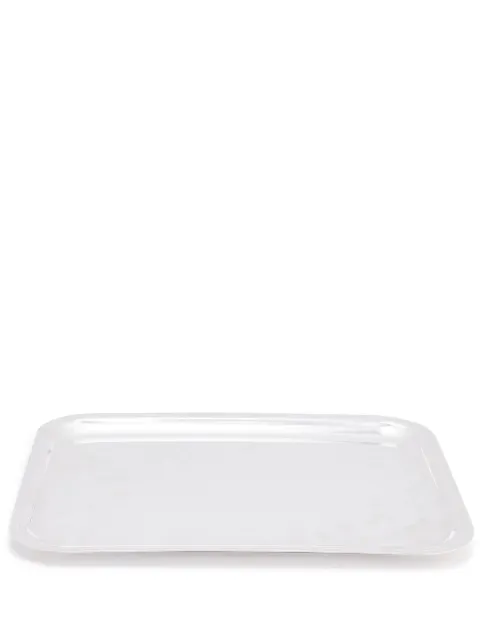 Christofle Albi silver-plated rectangular tray