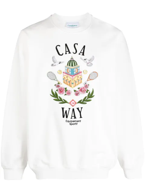 Casablanca Casa Way cotton sweatshirt
