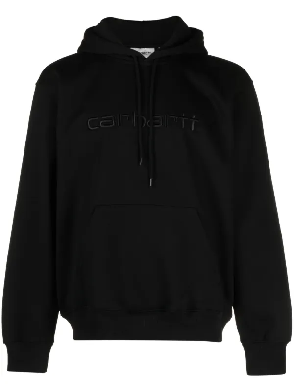 Carhartt WIP ロゴ パーカー | ブラック | FARFETCH JP