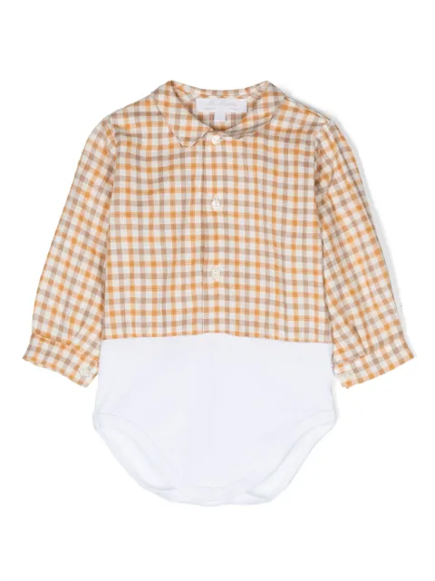 Mariella Ferrari long-sleeve checked shirt body