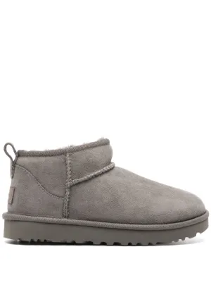 UGG Classic Mini Dipper Boots | Grey | FARFETCH