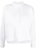 Skall Studio Elsie ruffled shirt - White