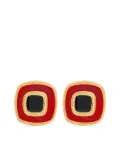 Susan Caplan Vintage 1980s Rediscovered by Susan Caplan clip-on earrings - Gold