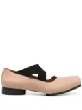 Uma Wang suede ballerina shoes - Brown