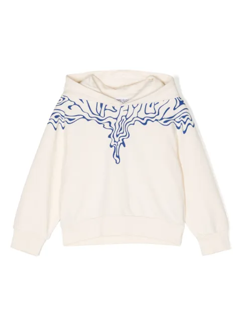 Marcelo Burlon County Of Milan Kids Fluid Wings cotton hoodie