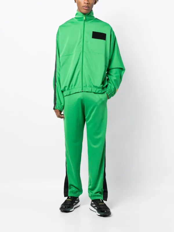 Heron Preston Tracktop Zipped Jacket | Green | FARFETCH