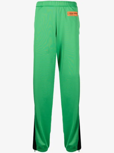 Heron Preston logo-patch track trousers