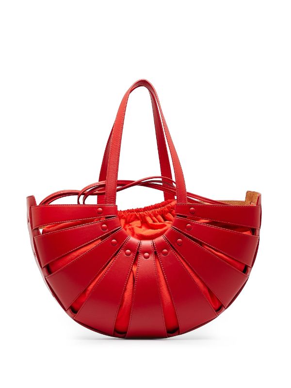 Bottega Veneta Women's Mini Pouch - Red - Shoulder Bags