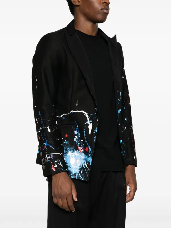 Paint splatter sale blazer