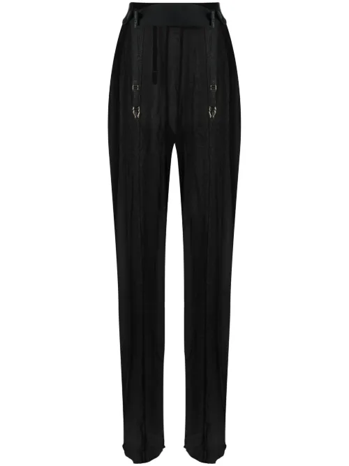 Pantalon à brides logo - Maison Close - Modalova