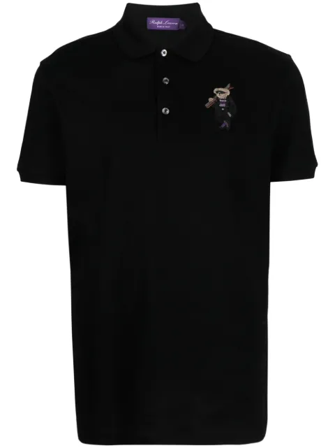 Ralph Lauren Purple Label Poloshirt met borduurwerk