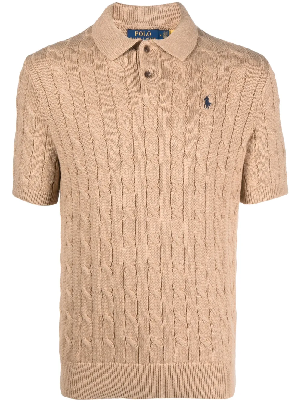 Polo Ralph Lauren Polo Pony-embroidered knitted polo shirt