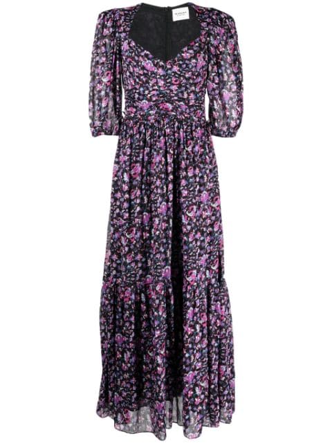 MARANT ÉTOILE فستان ماكسي 'ليونيزا' بطبعة زهور