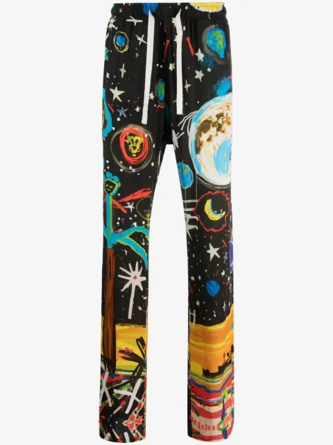 Palm Angels pantalones Starry Night