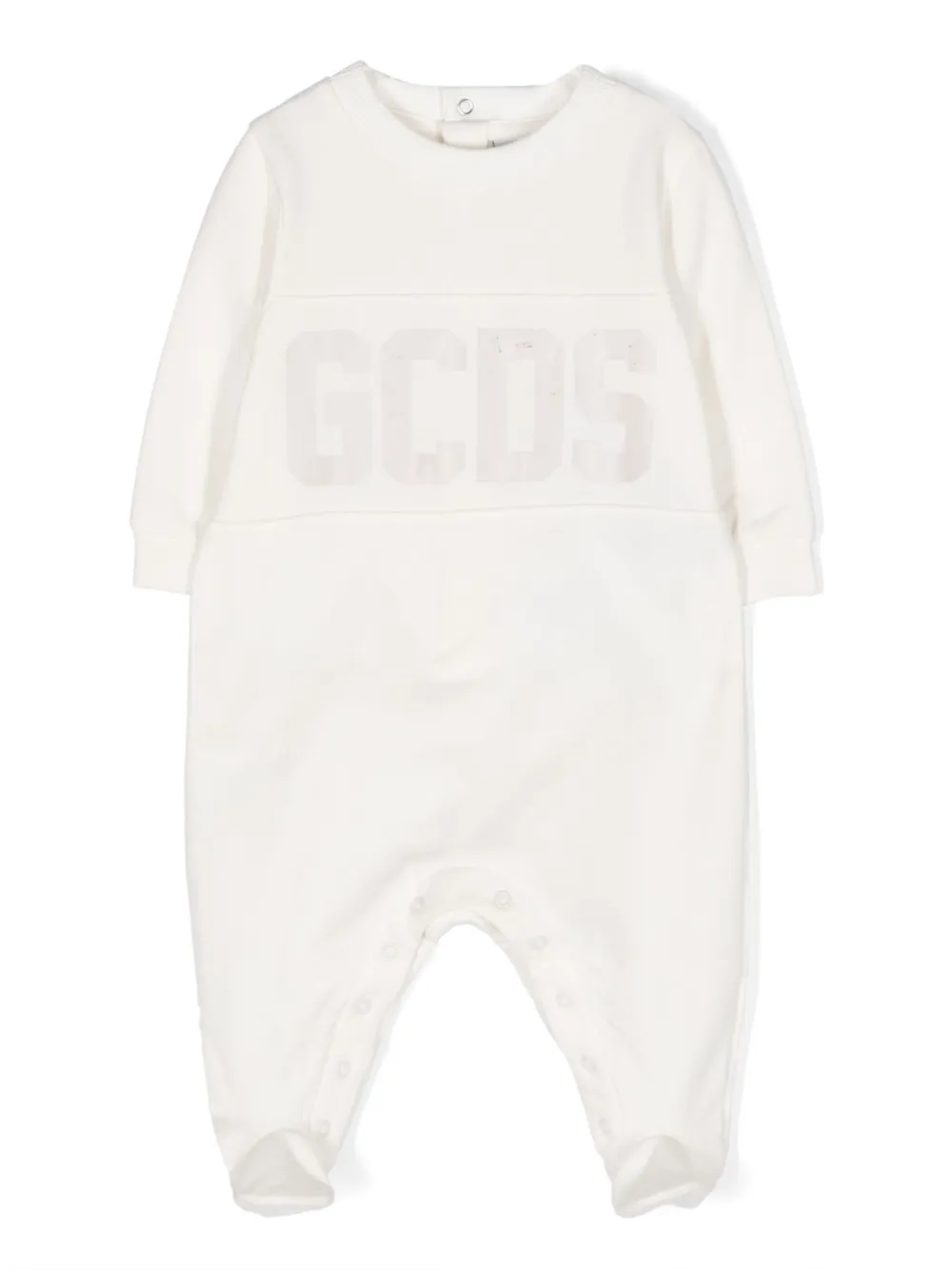 Gcds Kids Pyjama met logoprint Beige