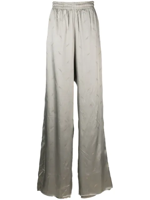 VETEMENTS pantalones anchos con bolsillos 