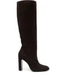 Stuart Weitzman round-toe 120mm suede boots - Brown