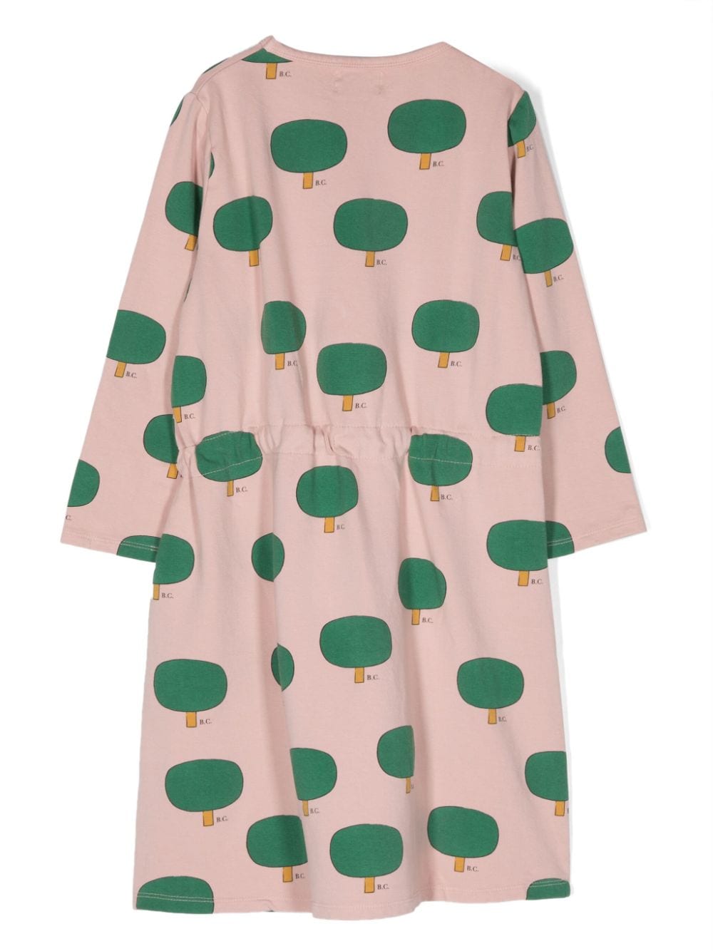 Bobo Choses tree-print cotton dress - Roze