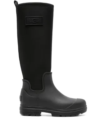 UGG Droplet Tall knee high Boots Black FARFETCH UK