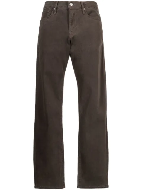 FRAME mid-rise straight-leg jeans 