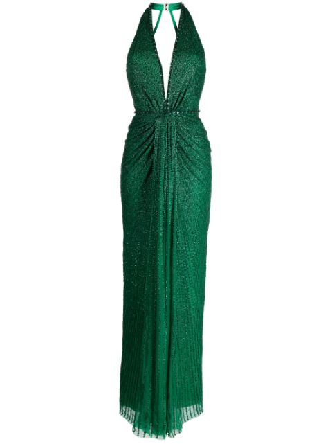 Jenny Packham Zooey sequined gown Women