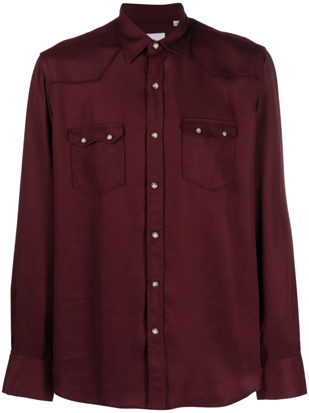 Lardini Lyocell overhemd Rood