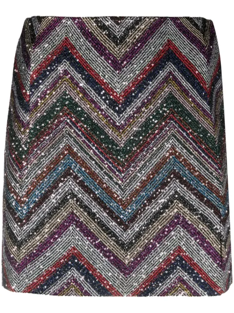 Missoni Minirock mit Pailletten