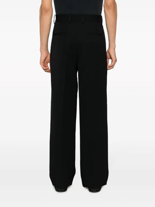 High Waist Wool Pants