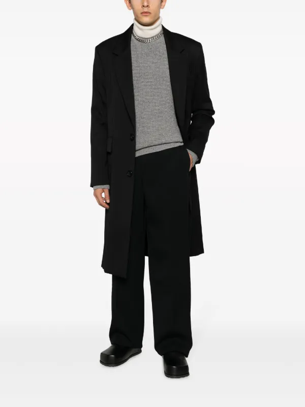 Jil Sander high-waist Wool wide-leg Trousers - Farfetch