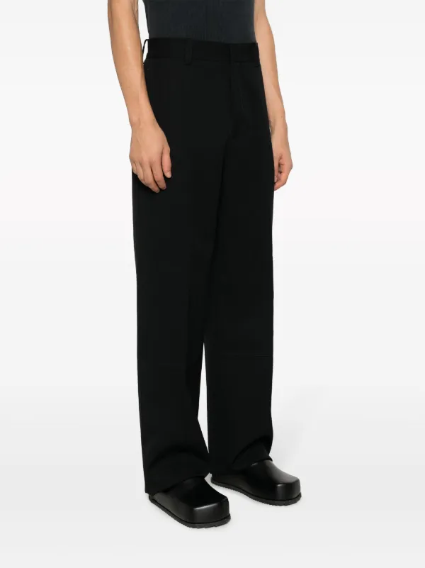 Jil Sander high-waist Wool wide-leg Trousers - Farfetch