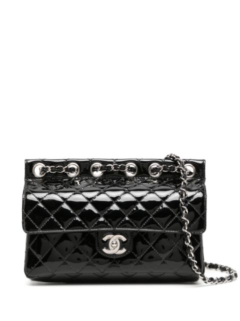 HOT SALE CHANEL Chain-Through Flap shoulder bag Women