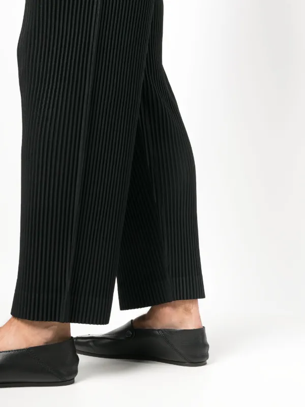 Homme Plissé Issey Miyake MC March Pleated straight-leg Trousers