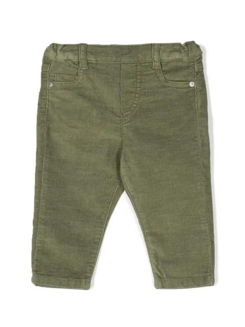 Tartine Et Chocolat pantalones stretch con parche del logo