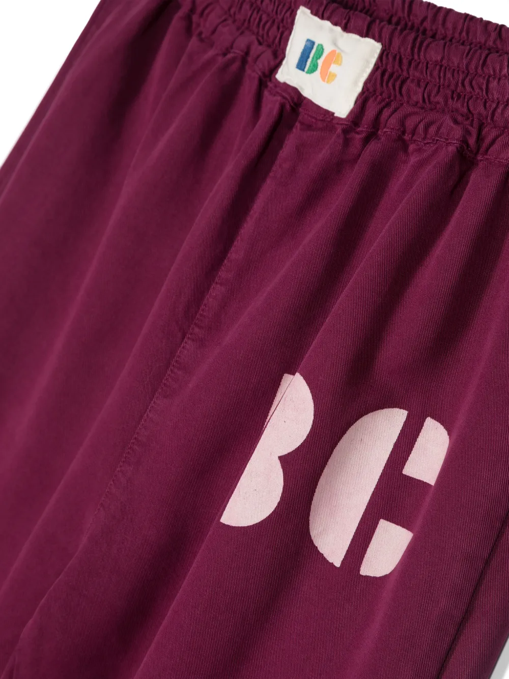 Bobo Choses Broek met logoprint Paars