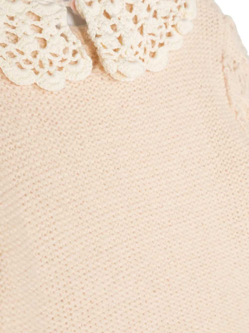 Louise Misha Gehaakte trui Beige