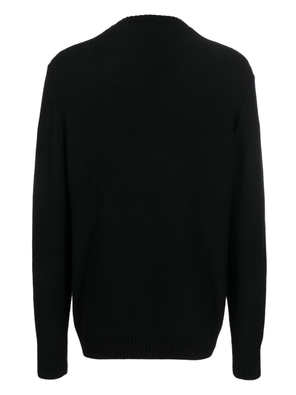 Low Brand long-sleeve cable-knit jumper - Zwart