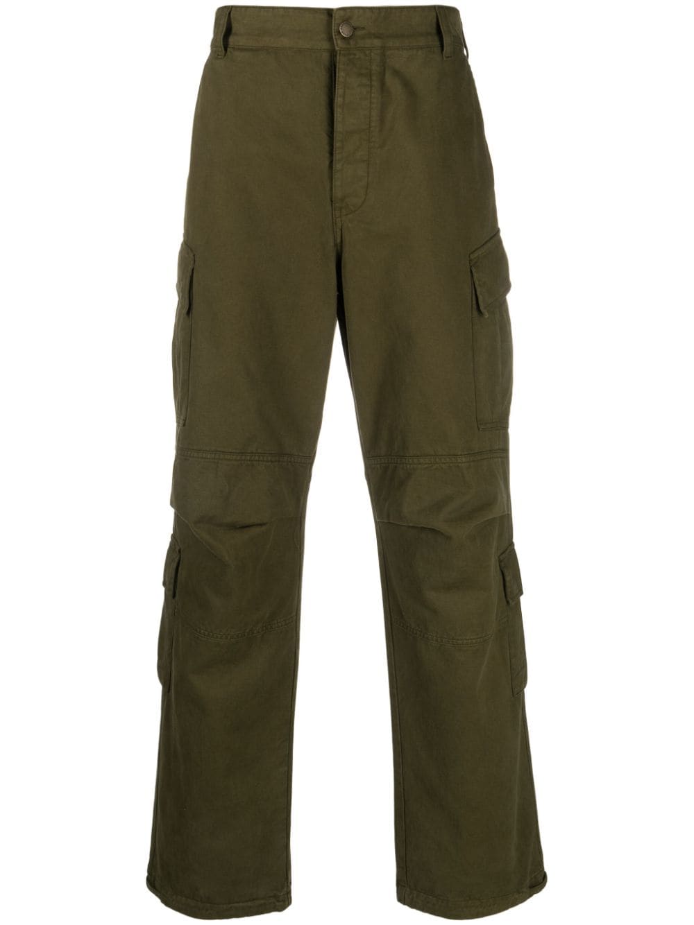 DARKPARK cargo cotton track pants - Verde