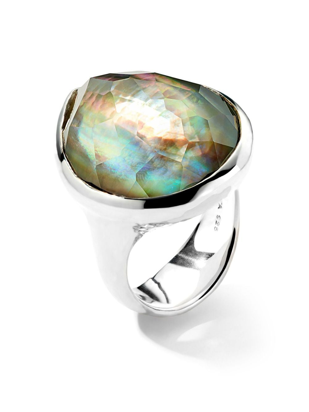 Image 2 of IPPOLITA sterling silver Rock Candy® black shell cocktail ring