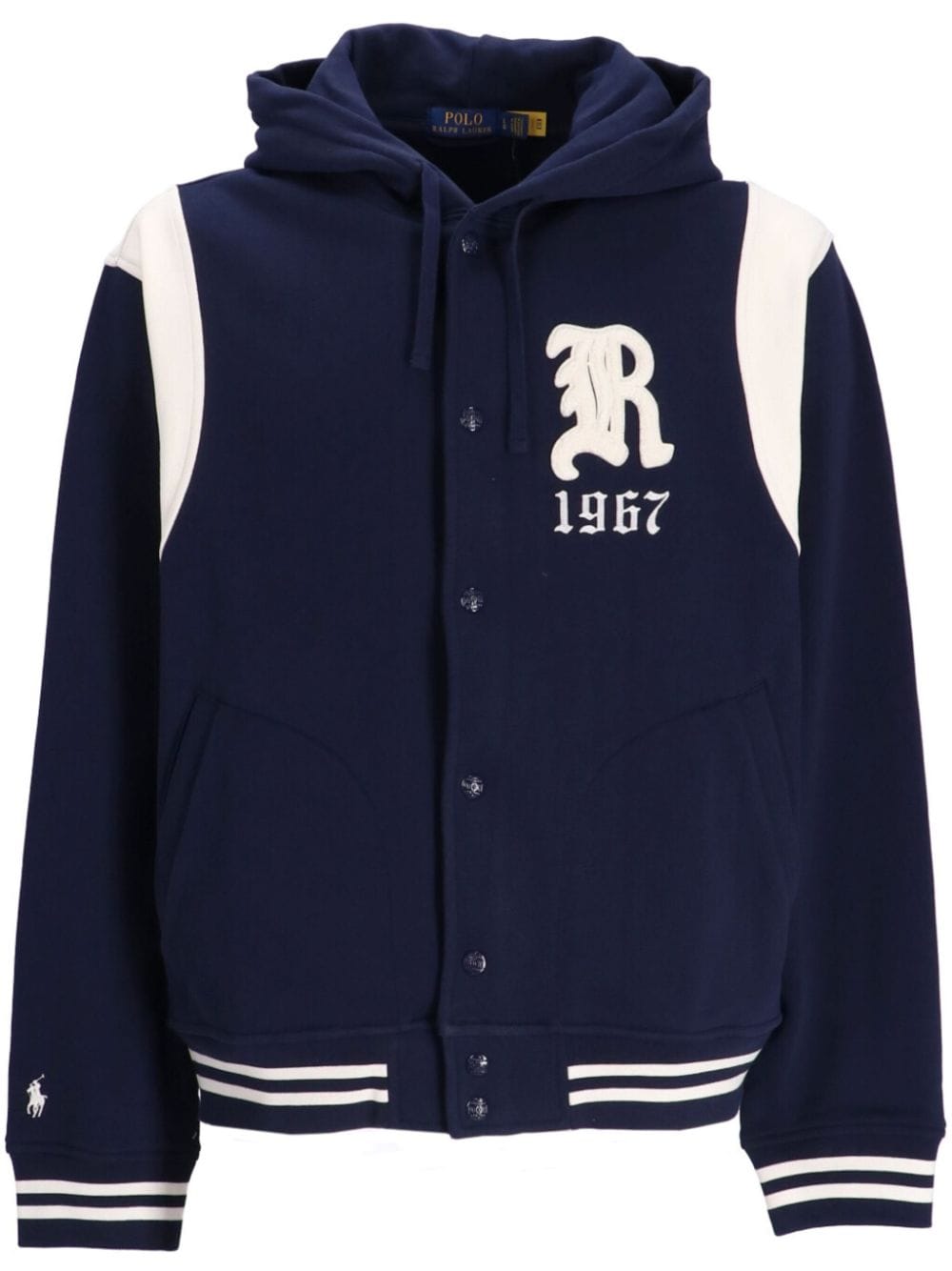 Buy Polo Ralph Lauren Men Royal Blue Fleece Baseball Jacket Online - 744774