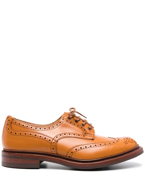 Tricker's Bourton Antique 40mm perforated brogues