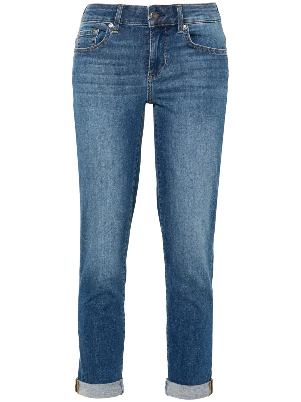 LIU JO Jeans met stras Blauw