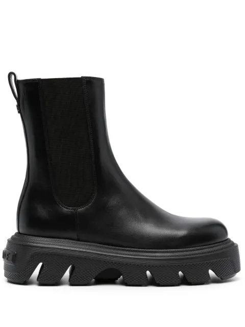 Casadei 60mm leather ankle boots