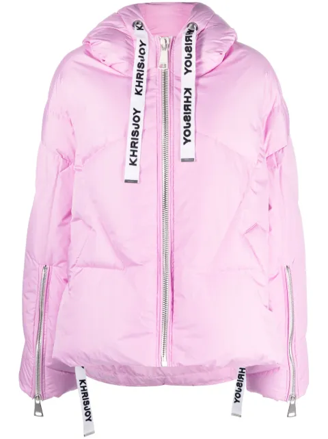 Khrisjoy Khris Iconic hooded puffer jacket